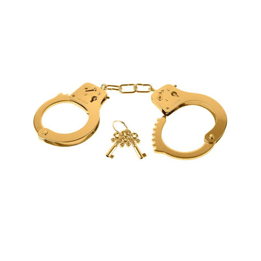 FETISH FANTASY GOLD FETISH FANTASY GOLD METAL CUFFS GOLD PD3987-27