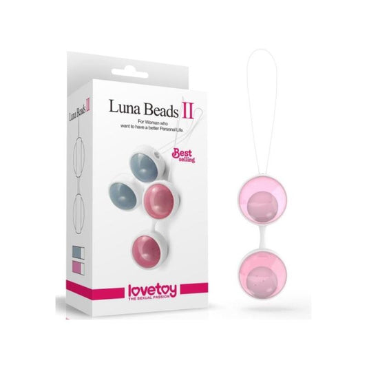 LOVETOY KEGEL BALLS LUNA II PINK 10024