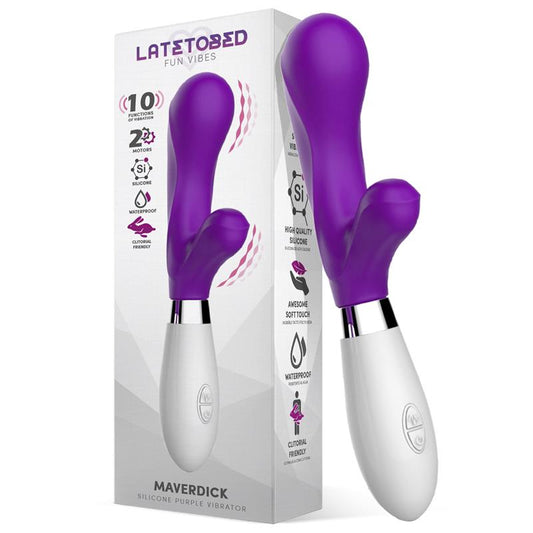 LATETOBED MAVERDICK VIBE SILICONE PURPLE g-857