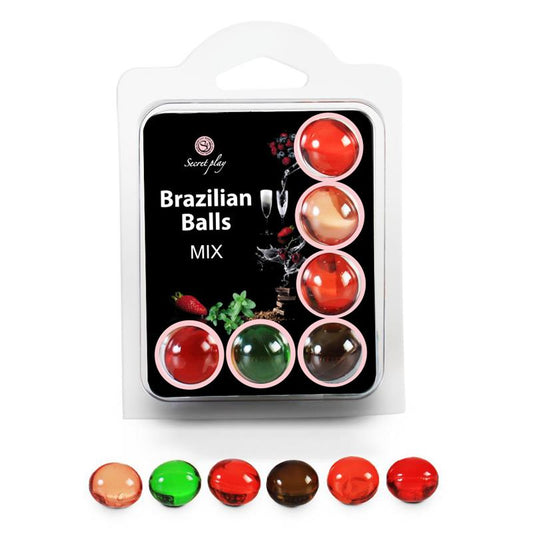 SECRET PLAY Secret Play Set 6 Brazilian Balls Aromas