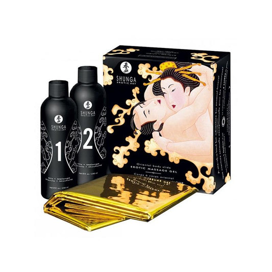 SHUNGA EROTIC MASSAGE GEL KIT S9077002