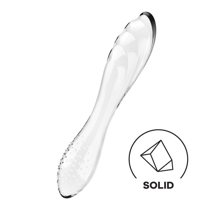 SATISFYER Estimulador de Cristal Dazzling Crystal 1 Hot and Cold Transparente
