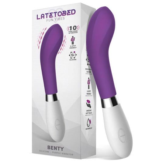 LATETOBED BENTY VIBE SILICONE PURPLE G-873 G872