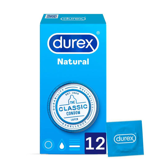 DUREX CONDOMS NATURAL PLUS 12 UNITS 5038483867594