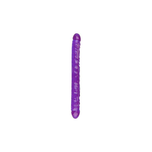 EIGHTEEN INCH DOUBLE DONG PURPLE
