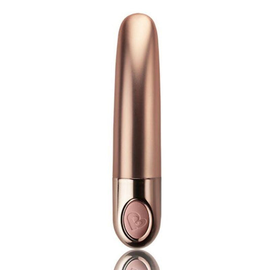 ROCKSOFF ELLIPSE VIBRATING BULLET METALLIC DUSK PINK 10ELPSMTDP