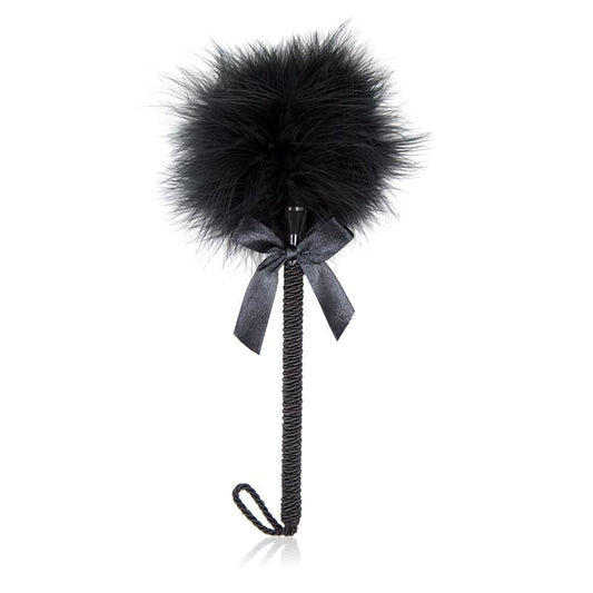 FETISH ADDICT FEATHER TICKLER WITH BOW