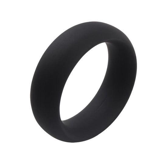 CHISA INFINITY SILICONE RING L BLACK  CN-510353458