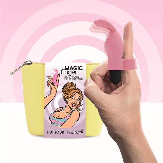 FEELZTOYS MAGIC FINGER VIBE PINK E30950