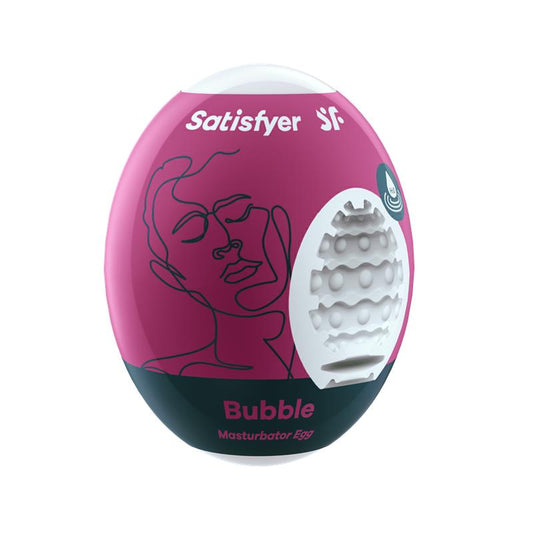 SATISFYER MASTURBATOR EGG SINGLE BUBBLE HYDRO-ACTIVE 061504010014