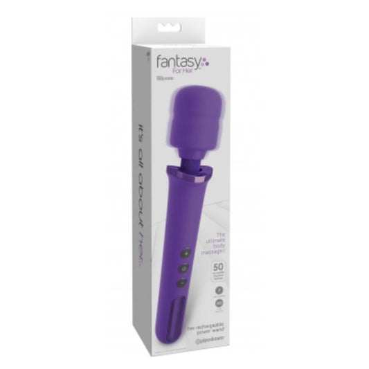FANTASY FOR HER POWER WAND 10 FUNCTIONS RECHARGABLE USB