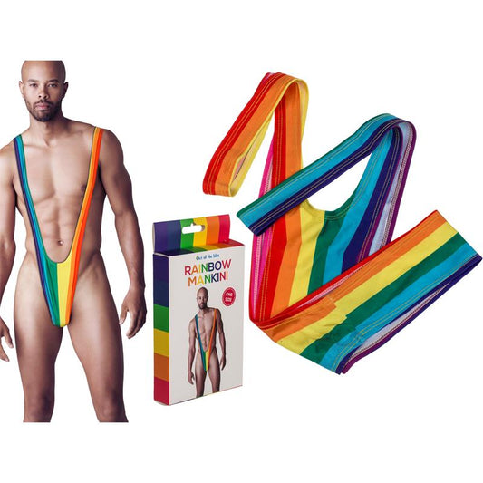 RAINBOW MANKINI