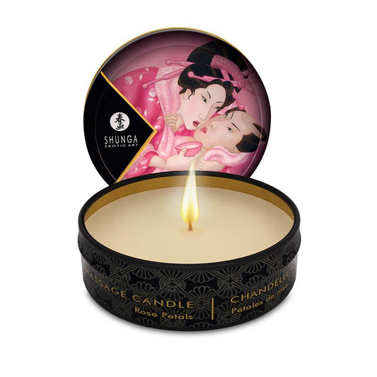 SHUNGA SHUNGA MINI CANDLE FOR MASSAGE ROSE S9046008