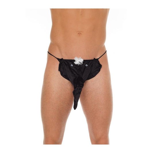 AMORABLE STRING ELEFANT BLACK ONE SIZE R1915
