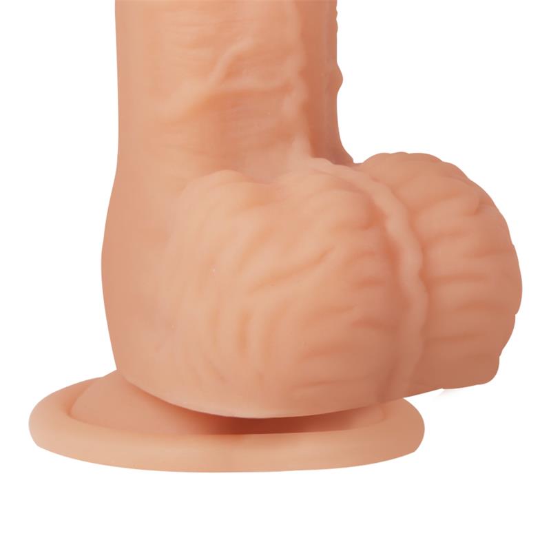 MARCUS 3.0 REALISTIC VIBE DILDO REMOTE CONTROL UNBREAKABLE LIQUID SILICONE IN-041