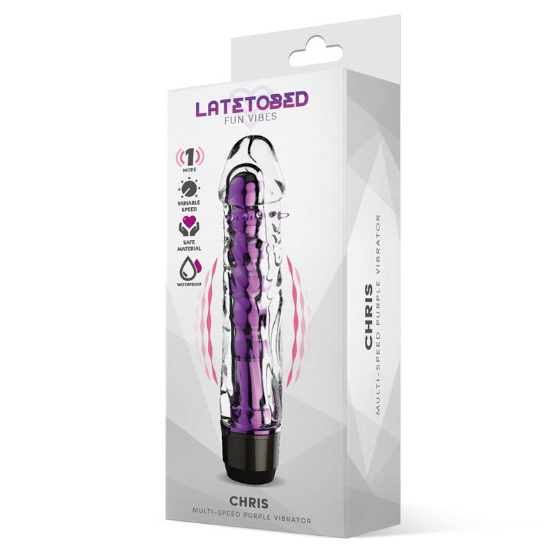 CHRIS MULTI-SPEED VIBE PURPLE LT-680 EAN: 8436583796801