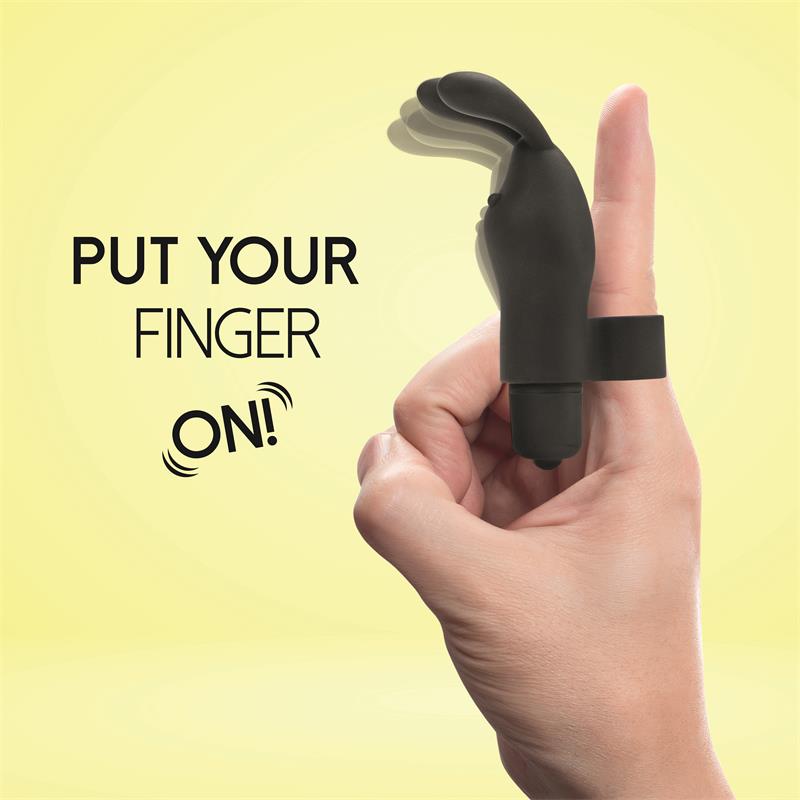 FEELZTOYS MAGIC FINGER VIBE BLACK E30952
