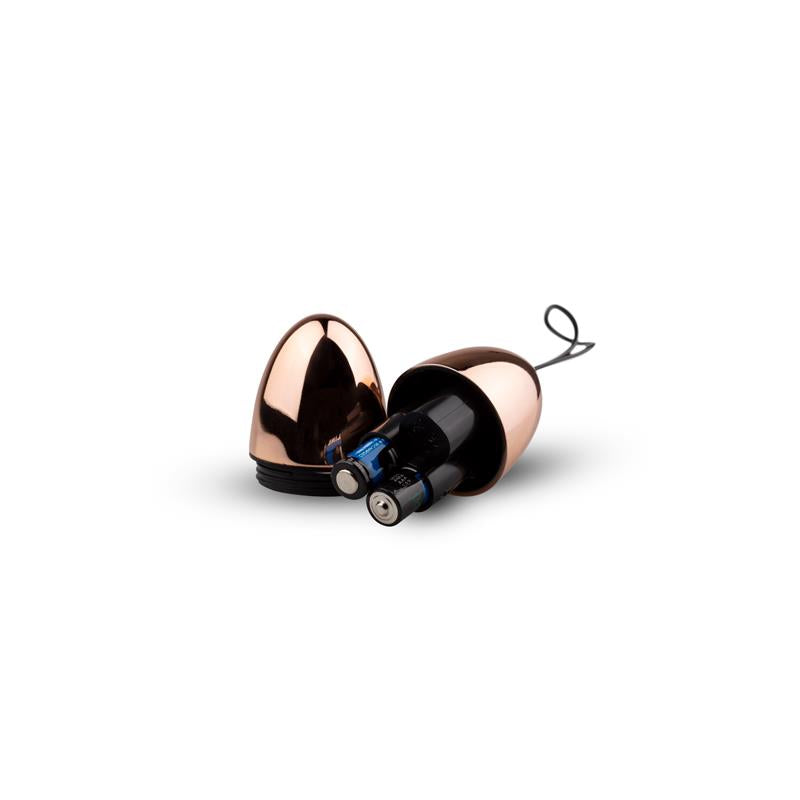 ROSY GOLD VIBRATING EGG REMOTE CONTROL
