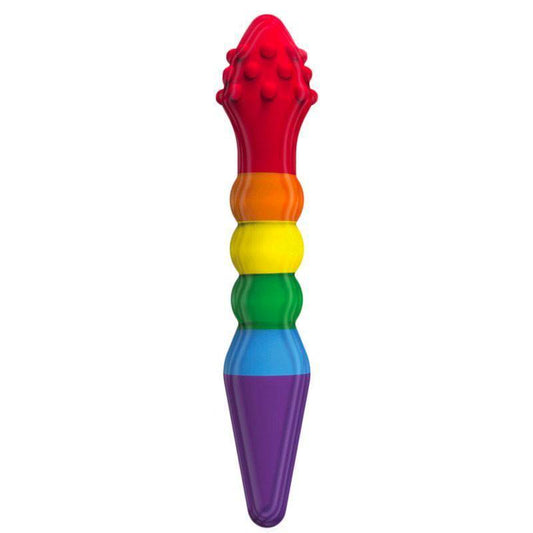 Knob Job Rainbow Anal Silicone Probe - Sexodrome Malta